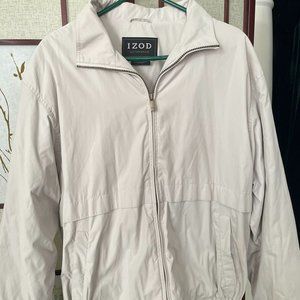 Izod Men's Lined Jacket - Tan
